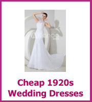 cheap 1920 wedding dresses