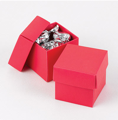 cheap coral favor boxes