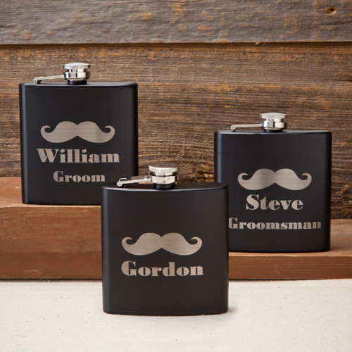 groomsmen flasks