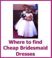 where to find cheap bridesmaid dresses