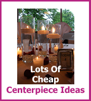 cheap wedding centerpiece ideas