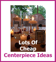 cheap wedding centerpieces