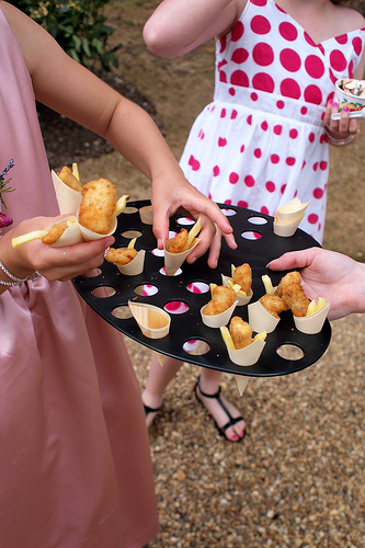 french fries snack at your wedding reception