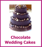 cheap chocolate wedding cakes