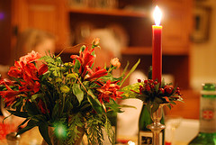 christmas table decorations