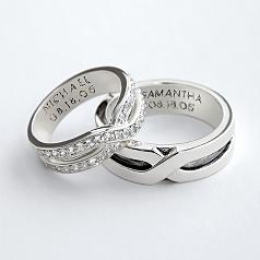 personalized wedding bands