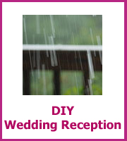 DIY wedding reception