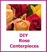 cheap diy rose centerpieces