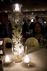 Tall Wedding Centerpiece Vase by Caitlinator