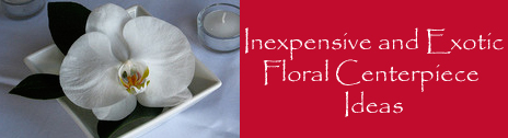inexpensive floral centerpieces