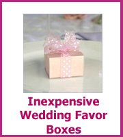 cheap wedding favor boxes