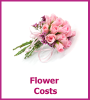 how much are wedding flowers