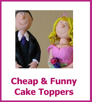cheap funny cake toppers