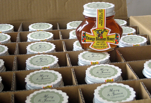 honey wedding favor