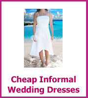 cheap informal wedding dresses