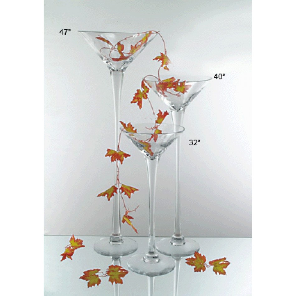 Wine Glass Centerpieces