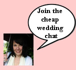 cheap wedding chat