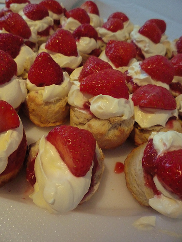 afternoon wedding finger food reception