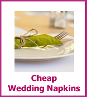 cheap wedding napkiins