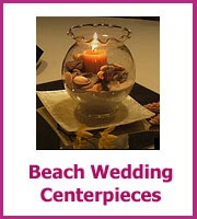 cheap beach wedding centerpieces