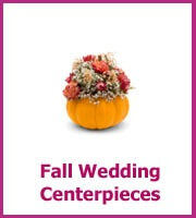 inexpensive fall wedding centerpieces