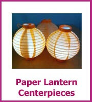 inexpensive paper lantern wedding centerpieces