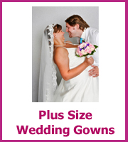 cheap plus size wedding gown