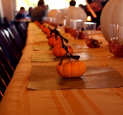 pumpkin centerpieces