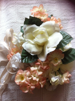 silk flower bouquet