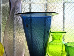 colored wedding vases