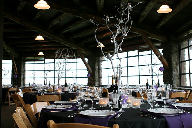 silver wedding tree centerpiece