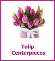 tulip centerpieces