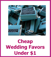 wedding favors unfer $1