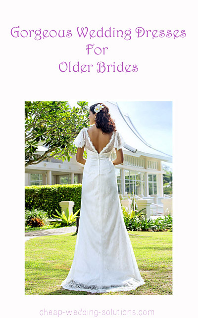wedding dresses for older women