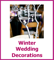 winter wedding decorations