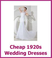 cheap 1920 wedding dresses