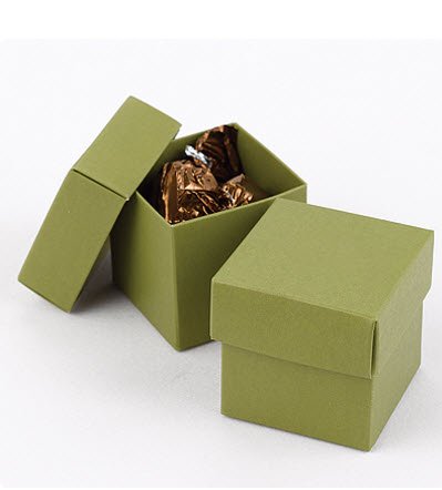 cheap olive favor boxes