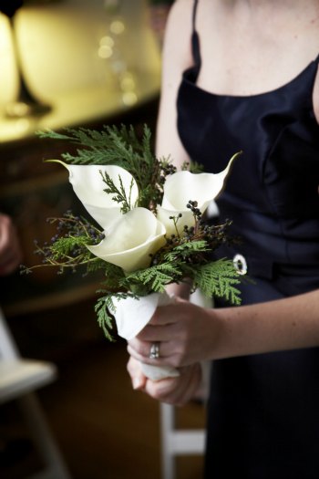 3 calla lilly wedding bouquet