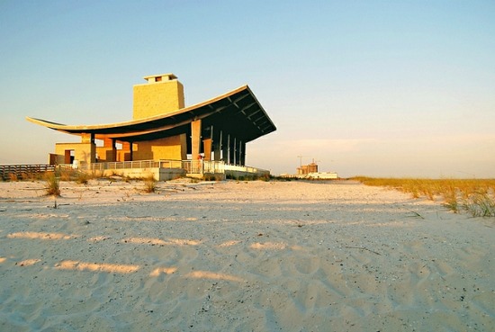 beach pavilion wedding venue, Gulf State park