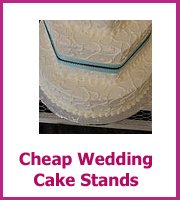 cheap wedding cake stands
