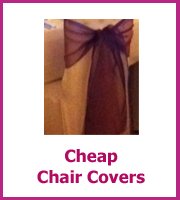 cheap wedding chair covers