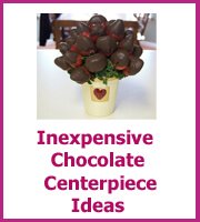 cheap chocolate centerpiece