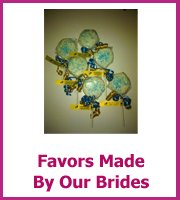 real life brides cheap favor ideas