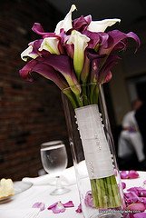 wedding bouquet in vase 