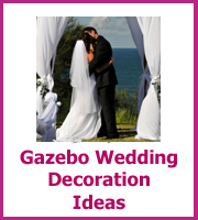 gazebo wedding decorations
