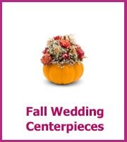 cheap fall wedding centerpieces