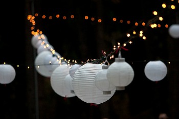 paper lanterns