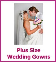 cheap plus size wedding gown