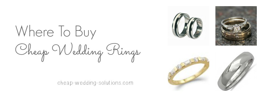 where to buy cheap wedding rings