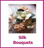 cheap silk flower bouquets